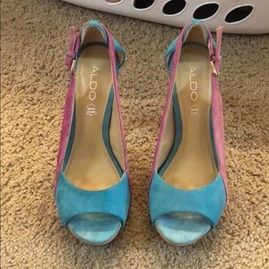 ALDO sued colorful heels